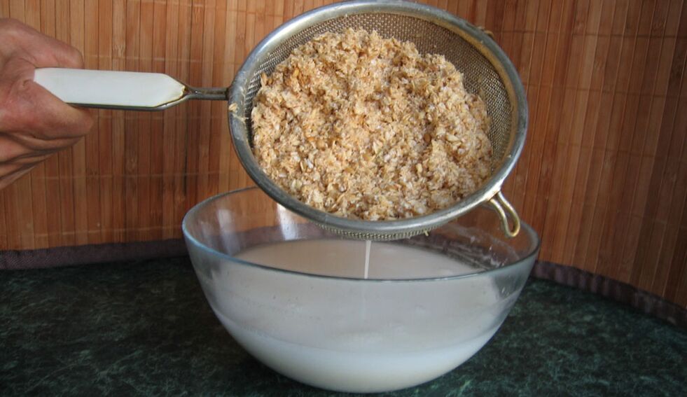 farina d'avena per l'ingrandimento del pene